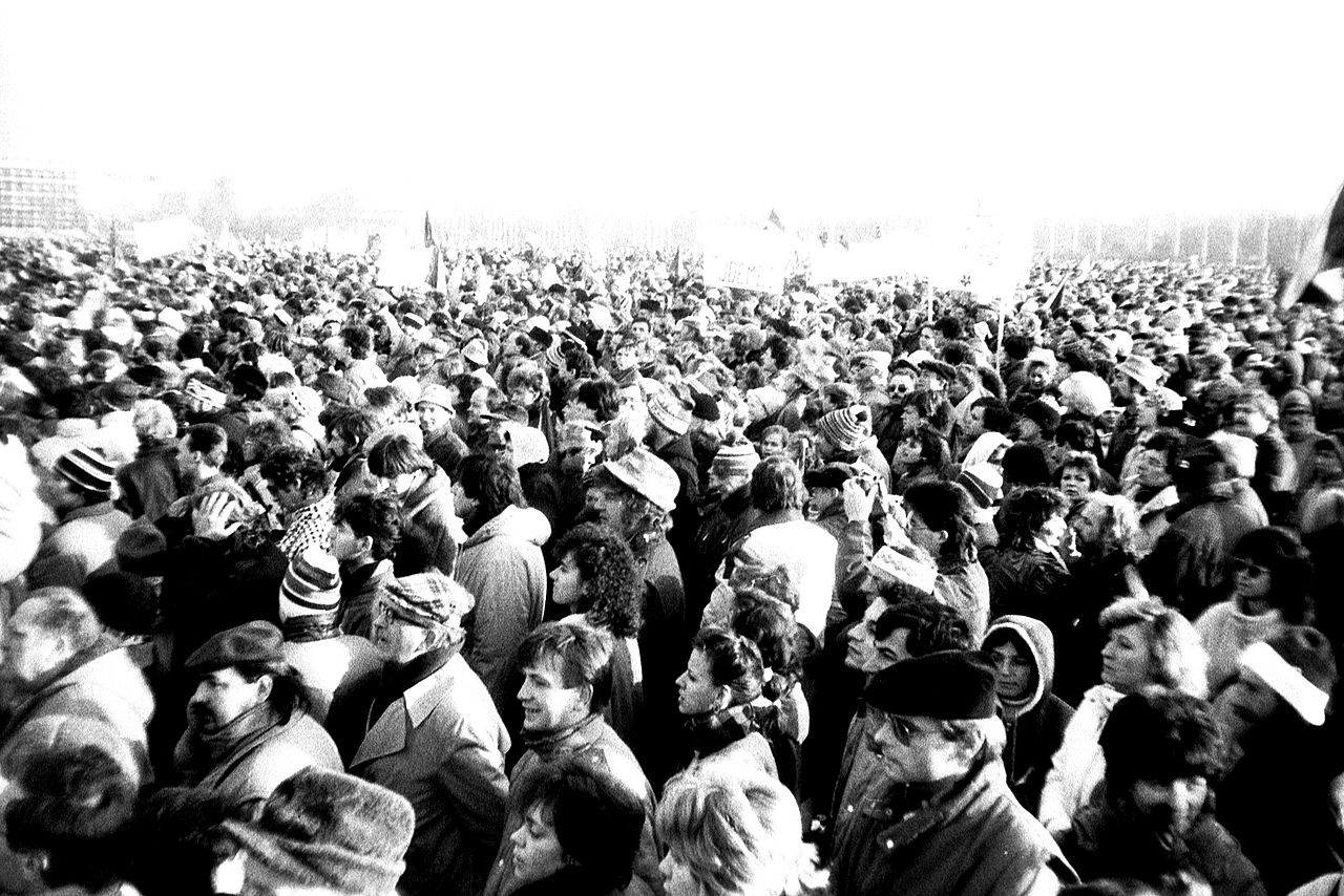 End of Communist Rule in Czechoslovakia