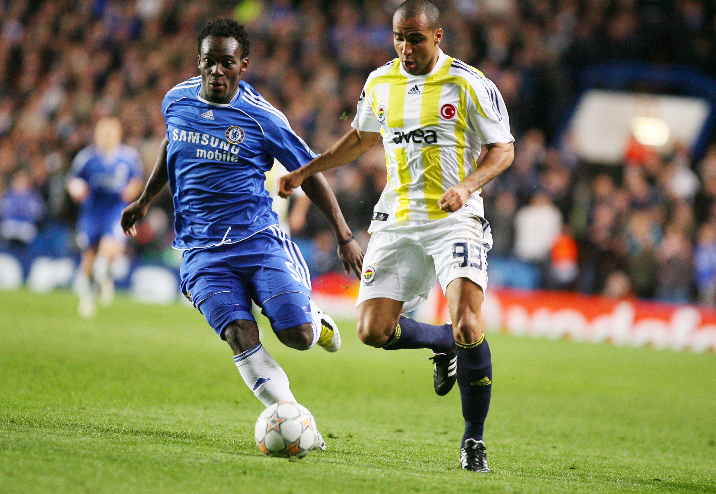 Chelsea sign Michael Essien for then-record £24.4 million transfer fee.